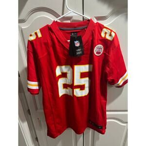 Nike Youth XL Clyde Edwards-Helaire Chiefs Jersey #25 Red NFL NWT On-Field $100